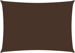 vidaXL - Zonnescherm - rechthoekig - 2,5x4 - m - oxford - stof - bruin