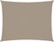 vidaXL - Zonnescherm - rechthoekig - 2,5x4 - m - oxford - stof - taupe