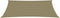 vidaXL - Zonnescherm - rechthoekig - 2,5x5 - m - oxford - stof - beige