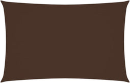 vidaXL - Zonnescherm - rechthoekig - 2,5x5 - m - oxford - stof - bruin