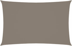 vidaXL - Zonnescherm - rechthoekig - 2,5x5 - m - oxford - stof - taupe