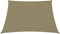 vidaXL - Zonnescherm - rechthoekig - 2x2,5 - m - oxford - stof - beige