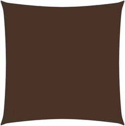 vidaXL - Zonnescherm - rechthoekig - 2x2,5 - m - oxford - stof - bruin