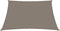 vidaXL - Zonnescherm - rechthoekig - 2x2,5 - m - oxford - stof - taupe