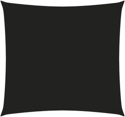 vidaXL - Zonnescherm - rechthoekig - 2x2,5 - m - oxford - stof - zwart