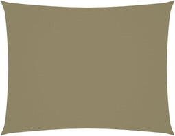 vidaXL - Zonnescherm - rechthoekig - 2x3,5 - m - oxford - stof - beige
