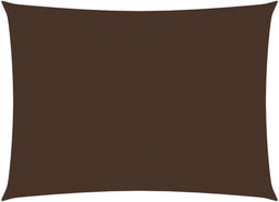 vidaXL - Zonnescherm - rechthoekig - 2x3,5 - m - oxford - stof - bruin