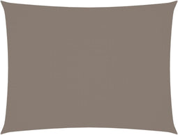 vidaXL - Zonnescherm - rechthoekig - 2x3,5 - m - oxford - stof - taupe