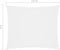 vidaXL - Zonnescherm - rechthoekig - 2x3,5 - m - oxford - stof - wit