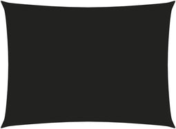 vidaXL - Zonnescherm - rechthoekig - 2x3,5 - m - oxford - stof - zwart