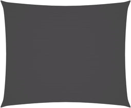 vidaXL - Zonnescherm - rechthoekig - 2x3 - m - oxford - stof - antracietkleurig