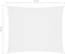 vidaXL - Zonnescherm - rechthoekig - 2x3 - m - oxford - stof - wit
