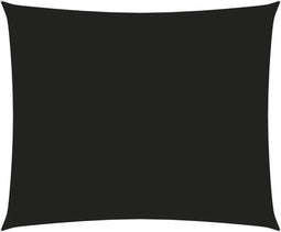 vidaXL - Zonnescherm - rechthoekig - 2x3 - m - oxford - stof - zwart