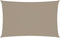 vidaXL - Zonnescherm - rechthoekig - 2x4,5 - m - oxford - stof - taupe