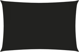 vidaXL - Zonnescherm - rechthoekig - 2x4,5 - m - oxford - stof - zwart