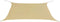 vidaXL - Zonnescherm - rechthoekig - 2x4 - m - oxford - stof - beige