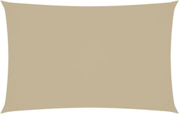 vidaXL - Zonnescherm - rechthoekig - 2x5 - m - oxford - stof - beige