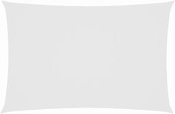 vidaXL - Zonnescherm - rechthoekig - 2x5 - m - oxford - stof - wit