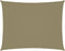 vidaXL - Zonnescherm - rechthoekig - 3,5x4,5 - m - oxford - stof - beige