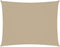 vidaXL - Zonnescherm - rechthoekig - 3,5x4,5 - m - oxford - stof - beige