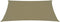 vidaXL - Zonnescherm - rechthoekig - 3,5x5 - m - oxford - stof - beige