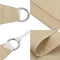 vidaXL - Zonnescherm - rechthoekig - 3x4,5 - m - oxford - stof - beige