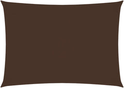 vidaXL - Zonnescherm - rechthoekig - 3x4,5 - m - oxford - stof - bruin