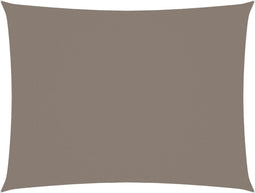vidaXL - Zonnescherm - rechthoekig - 3x4,5 - m - oxford - stof - taupe