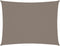 vidaXL - Zonnescherm - rechthoekig - 3x4,5 - m - oxford - stof - taupe