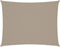 vidaXL - Zonnescherm - rechthoekig - 3x4,5 - m - oxford - stof - taupe