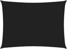 vidaXL - Zonnescherm - rechthoekig - 3x4,5 - m - oxford - stof - zwart