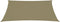 vidaXL - Zonnescherm - rechthoekig - 3x4 - m - oxford - stof - beige