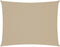 vidaXL - Zonnescherm - rechthoekig - 3x4 - m - oxford - stof - beige