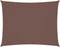 vidaXL - Zonnescherm - rechthoekig - 3x4 - m - oxford - stof - bruin