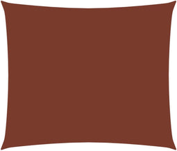 vidaXL - Zonnescherm - rechthoekig - 3x4 - m - oxford - stof - terracottakleurig