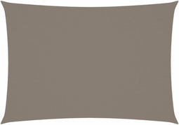 vidaXL - Zonnescherm - rechthoekig - 3x5 - m - oxford - stof - taupe