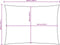 vidaXL - Zonnescherm - rechthoekig - 3x5 - m - oxford - stof - wit