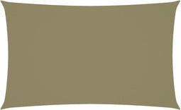 vidaXL - Zonnescherm - rechthoekig - 3x6 - m - oxford - stof - beige