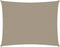 vidaXL - Zonnescherm - rechthoekig - 3x6 - m - oxford - stof - taupe