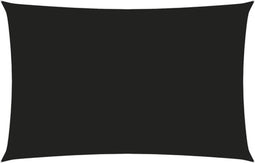 vidaXL - Zonnescherm - rechthoekig - 3x6 - m - oxford - stof - zwart