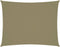 vidaXL - Zonnescherm - rechthoekig - 4x5 - m - oxford - stof - beige