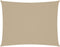 vidaXL - Zonnescherm - rechthoekig - 4x5 - m - oxford - stof - beige