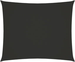 vidaXL - Zonnescherm - rechthoekig - 4x5 - m - oxford - stof - antracietkleurig