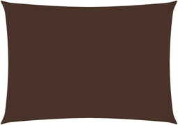 vidaXL - Zonnescherm - rechthoekig - 4x6 - m - oxford - stof - bruin