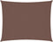 vidaXL - Zonnescherm - rechthoekig - 4x6 - m - oxford - stof - bruin