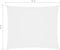 vidaXL - Zonnescherm - rechthoekig - 4x6 - m - oxford - stof - wit