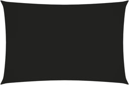 vidaXL - Zonnescherm - rechthoekig - 4x6 - m - oxford - stof - zwart