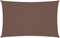 vidaXL - Zonnescherm - rechthoekig - 4x7 - m - oxford - stof - bruin