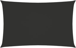 vidaXL - Zonnescherm - rechthoekig - 4x7 - m - oxford - stof - antracietkleurig