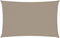 vidaXL - Zonnescherm - rechthoekig - 4x7 - m - oxford - stof - taupe